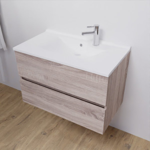 Caisson simple vasque ROSALY 80 - Cambrian oak