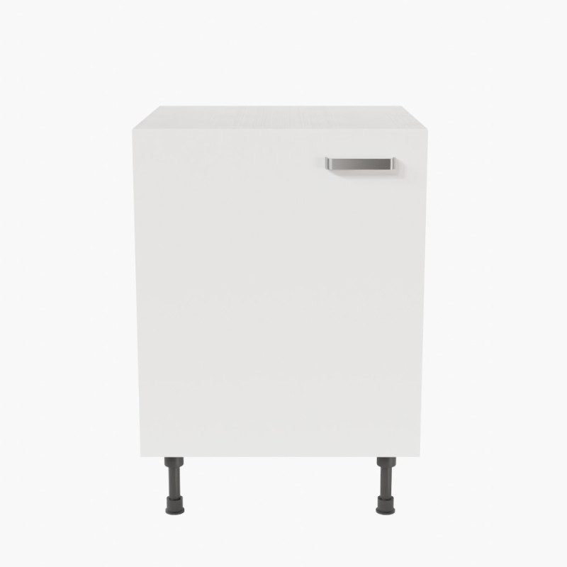 Meuble de cuisine bas- 60 cm - Blanc