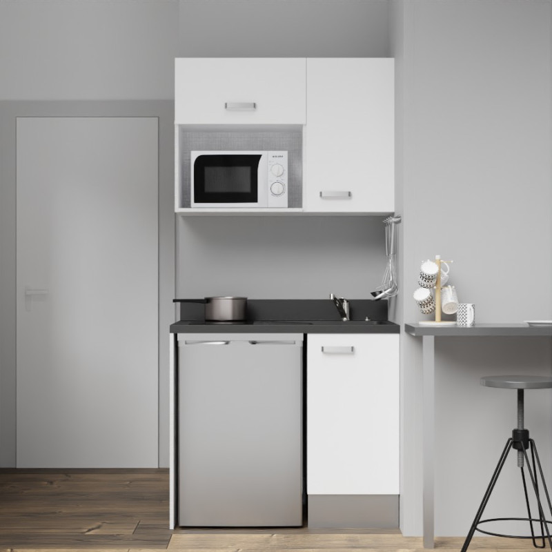 complète 100 cm avec meubles bas et hauts