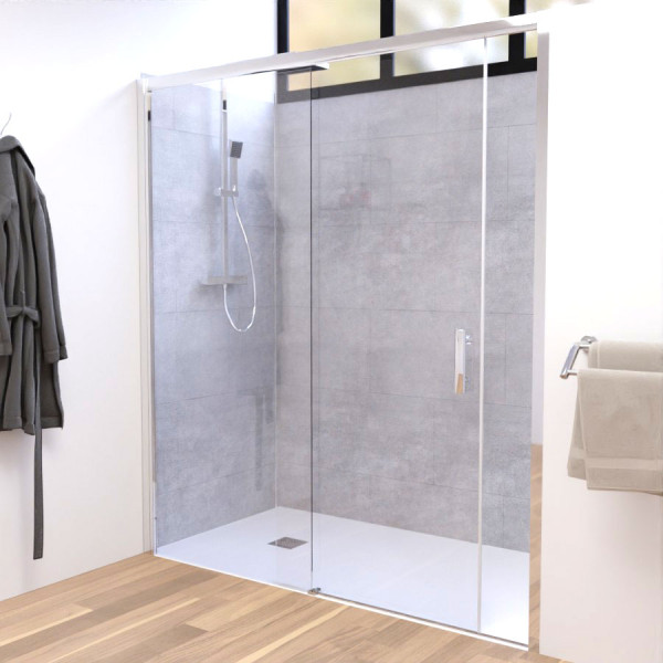 Porte de douche coulissante 170 cm NERINA Access 