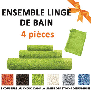 ENSEMBLE LINGE DE BAIN