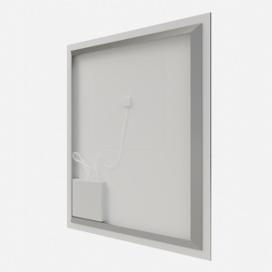 Miroir LED avec antibuée et interrupteur sensitif VISTA 80x80 cm