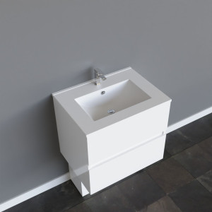 Plan vasque en céramique CERAPLAN - 60 cm