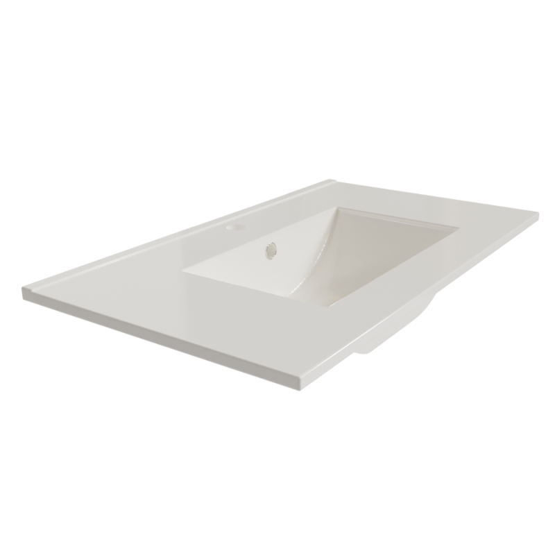 Plan vasque en céramique CERAPLAN - 80 cm
