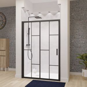 Paroi de douche coulissante verrière ATELIA120 cm