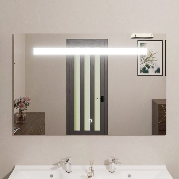 Miroir lumineux antibuée PRESTIGE 120x80 cm