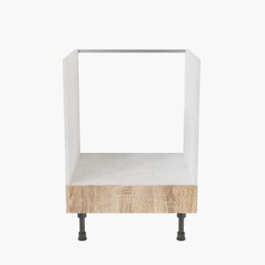 Meuble bas four - 60 cm - Chêne