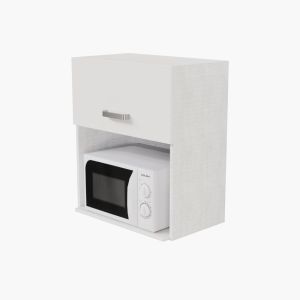 Meuble micro-ondes - 60 cm - Blanc