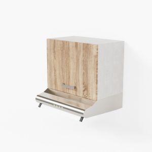 Meuble de cuisine haut - Casier de rangement ouvert - 20 x 70 cm