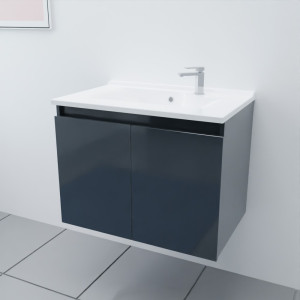 Pack meuble + vasque PROLINE 70 cm - Gris anthracite