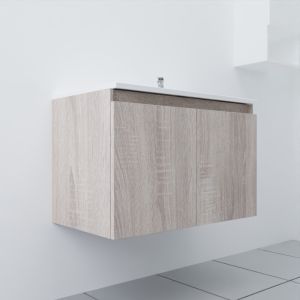 Pack meuble + vasque PROLINE 80 cm - Cambrian Oak