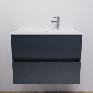 Pack meuble + vasque ROSALY 70 cm - Gris anthracite