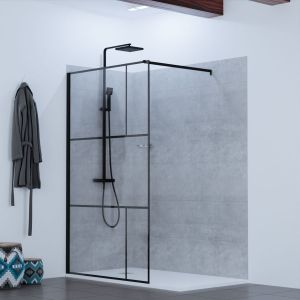 Paroi Fixe Robusta 140cm épaisseur 10mm WALK-IN-SHOWER XS XC WIO