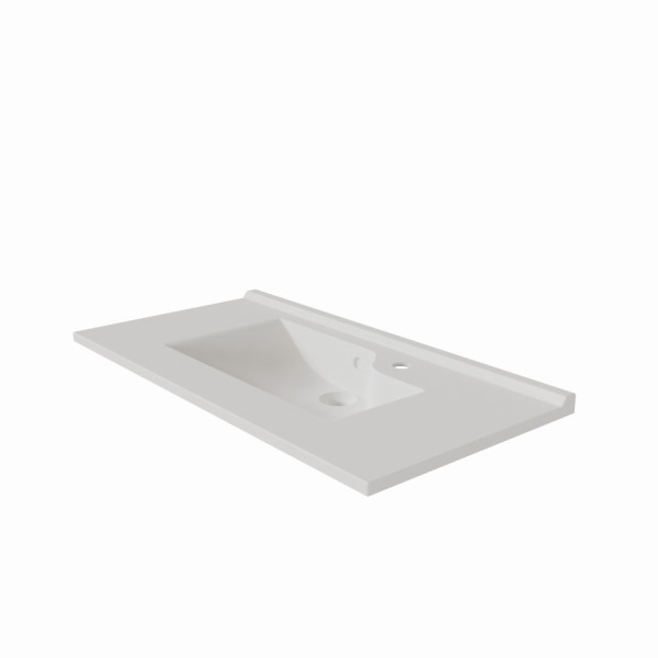 Plan simple vasque design RESILOGE - 90 cm x 46 cm