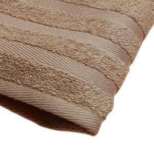 Serviette de bain - 50x100 cm - Beige plage