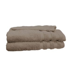 Serviette de bain - 50x100 cm - Beige plage