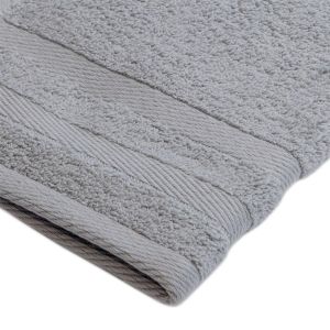 Serviette de bain - 50x100 cm - Gris galet