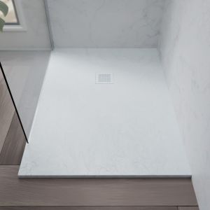 Receveur de douche 120x90 cm - Blanc - DIAMANT