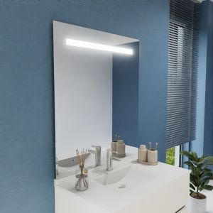 Miroir lumineux ELEGANCE 90x105 cm - avec interrupteur sensitif