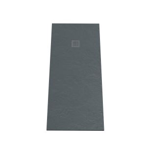 Receveur de douche 180x80 cm extra plat - DIAMANT - coloris gris anthracite