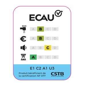 Classement ECAU Mitigeur évier JESSY Chromé