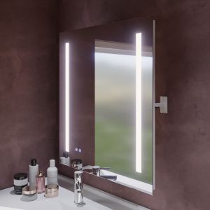 Miroir lumineux inclinable ROTA PLUS 70x80 cm - Lumière neutre