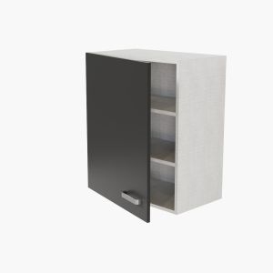 Meuble haut de cuisine - 60 cm - Porte coloris noir mat