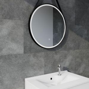 Dalles murales étanches pour salle de bain HYDRA - Gris anthracite - 60 x 40 cm