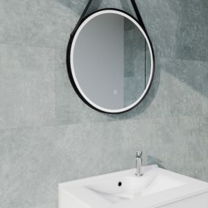 Dalles murales étanches pour salle de bain HYDRA - Gris - 60 x 40 cm