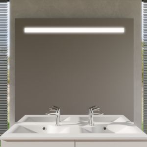 Miroir lumineux ELEG PLUS 120x105 cm - Avec antibuée sans interrupteur