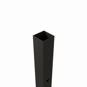 Extenseur pour paroi de douche noir mat - 25x25 mm