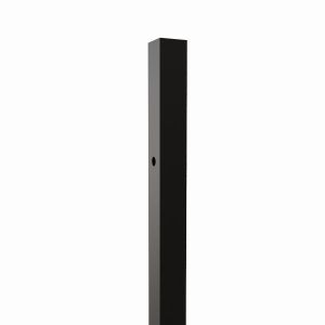 Extenseur pour paroi de douche noir mat - 25x25 mm