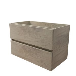 Caisson de salle de bain ROSALY INOX - 80 cm