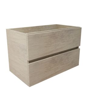 Caisson de salle de bain ROSALY INOX - 80 cm