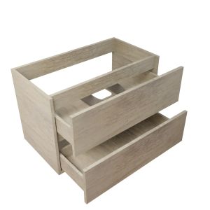Caisson de salle de bain ROSALY INOX - 80 cm