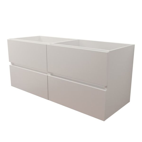 Caisson de salle de bain ROSALY INOX - 120 cm