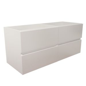 Caisson de salle de bain ROSALY INOX - 120 cm
