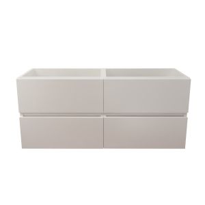 Caisson de salle de bain ROSALY INOX - 120 cm
