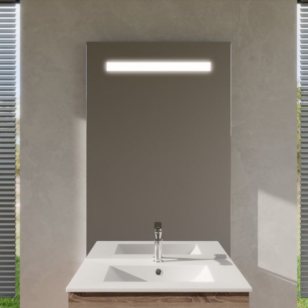 Miroir lumineux ELEG PLUS 70x105 cm - Avec antibuée sans interrupteur