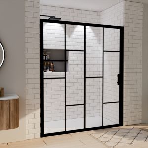 Paroi de douche coulissante verrière ATELIA160 cm