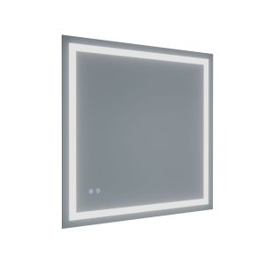 Miroir LED modulable et antibuée VISTA PLUS - 80x80 cm