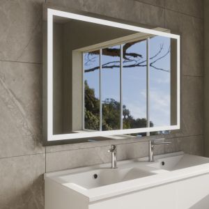 Miroir LED modulable et antibuée VISTA PLUS - 120x80 cm