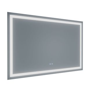 Miroir LED modulable et antibuée VISTA PLUS - 120x80 cm