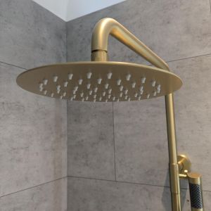 Combiné de douche et douchette GLOBE - Doré