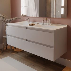 Meuble double vasque ARLEQUIN 140 cm