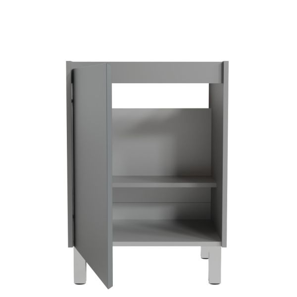 Meuble pour cuisine extérieure en inox - largeur 60 cm