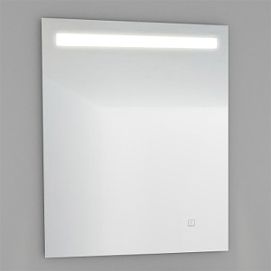 Miroir MIRLUX rétro-éclairant à LED et interrupteur sensitif - 70x80 cm