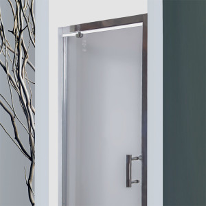 Porte de douche pivotante NERINA 90 cm - 6mm