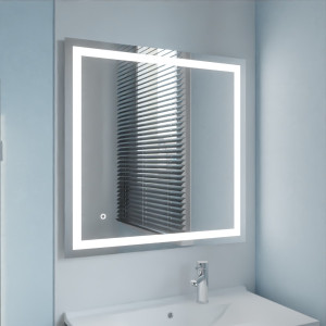 Miroir éclairant VISTA 80x80 cm - éclairage LED et interrupteur sensitif Miroir éclairant VISTA 80x80 cm - éclairage LED et interrupteur sensitif