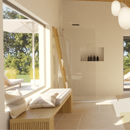 Salle de bain esprit spa